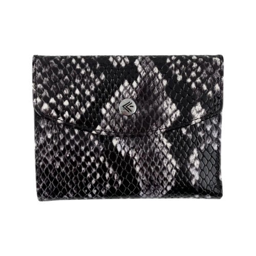 Гаманець жіночий шкіряний Eminsa 2015 82-1 чорно білий