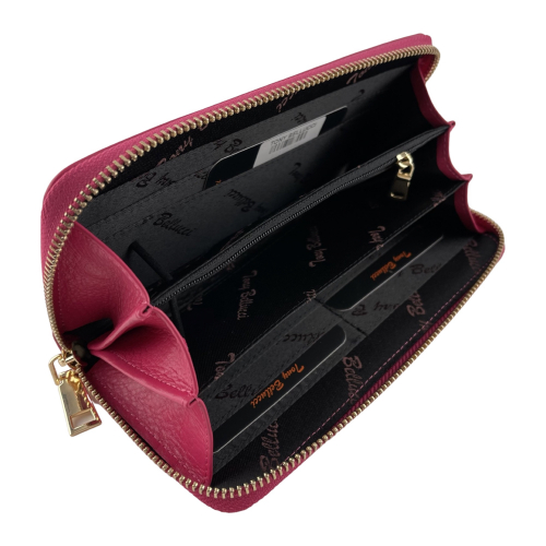 Гаманець жіночий шкіряний Tony Bellucci T900-16 фуксія