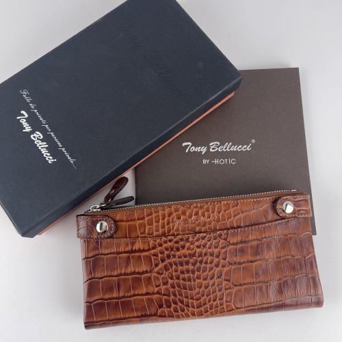Гаманець жіночий шкіряний Tony Bellucci T800-353 коричневий