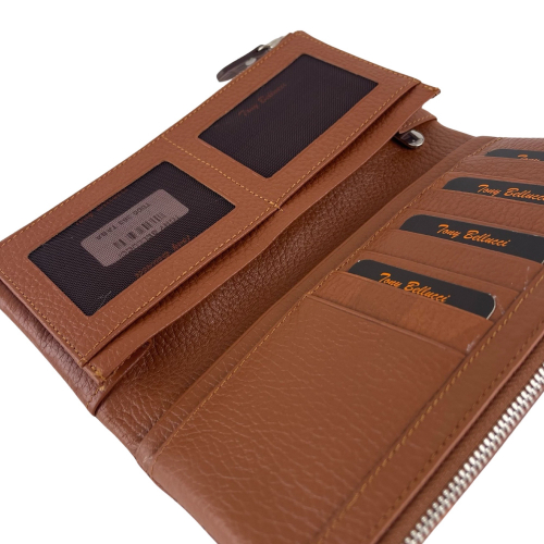 Гаманець жіночий шкіряний Tony Bellucci T800-353 коричневий