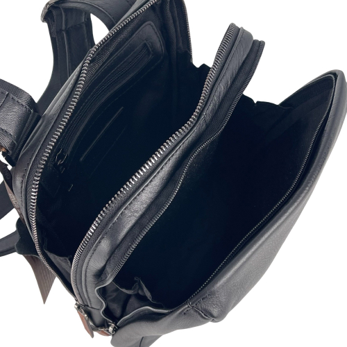 Сумка мужская кожаная The Bond 1181-1 черная