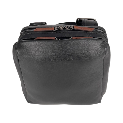 Сумка мужская кожаная The Bond 1181-1 черная