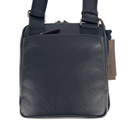 Сумка чоловіча шкіряна The Bond 1181-1 чорна