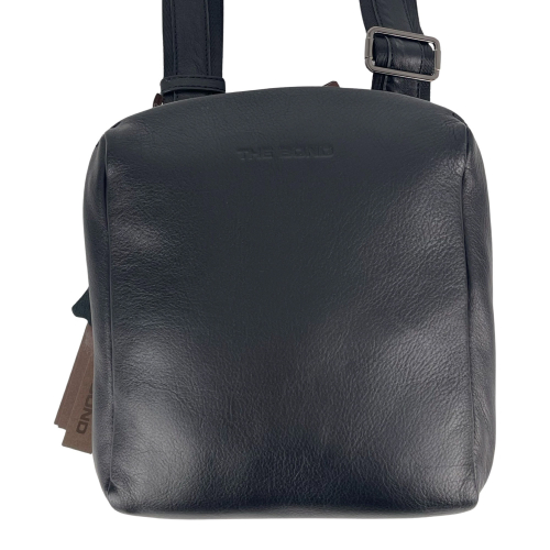 Сумка мужская кожаная The Bond 1181-1 черная