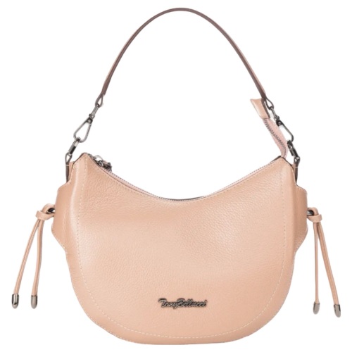 Сумка жіноча шкіряна Tony Bellucci 0724-205 пудрова