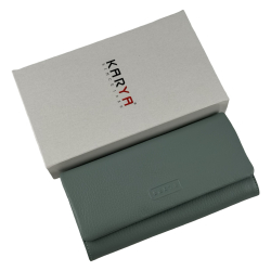 Кошелек женский кожаный Karya 1159-026 фисташковый