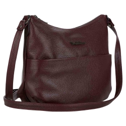 Сумка жіноча шкіряна Tony Bellucci 0072-1905 бордова