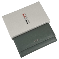 Кошелек женский кожаный Karya 1071-026 фисташковый