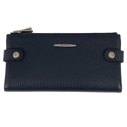 Кошелек женский кожаный Eminsa 2117 18-19 темно-синий