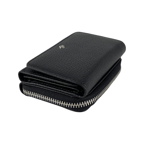 Гаманець жіночий шкіряний Eminsa 2032 18-1 чорний