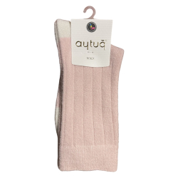 Шкарпетки жіночі Aytug 48002 високі рожеві Size 36-40
