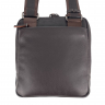 Сумка мужская кожаная The Bond 1181-4 темно-коричневая