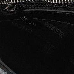 Сумка чоловіча шкіряна через плече шкіряна Bond Non 1032-281 чорна