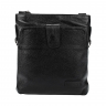 Сумка чоловіча шкіряна через плече шкіряна Bond Non 1032-281 чорна