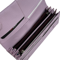 Кошелек женский кожаный Karya 1159-082 светло-фиолетовый