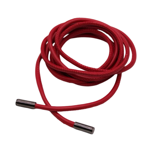 Ремінь жіночий циліндричний Кремінь 05.05.20.06 червоний 200 см