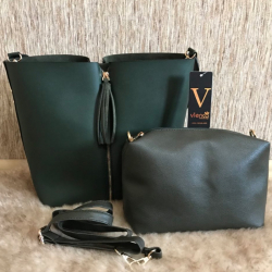 Сумка жіноча Vienca B1759 зелена