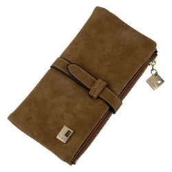 Гаманець жіночий під нубук Tauren 1287 коричневий