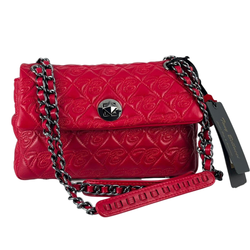 Сумка женская кожаная Tony Bellucci 0459-2008 красная