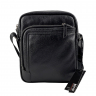 Сумка чоловіча шкіряна Bond 1086-281 чорна