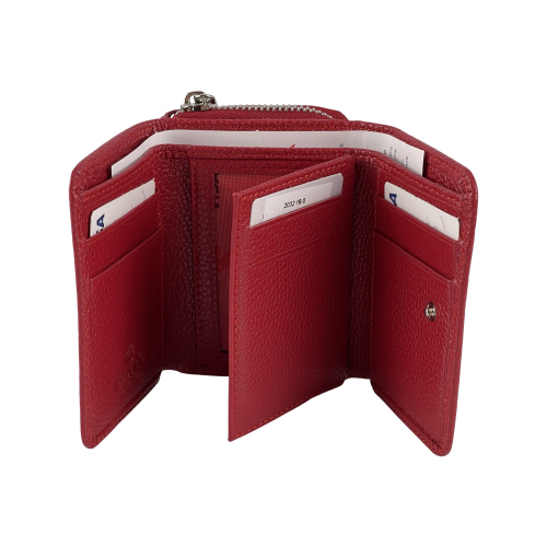 Кошелек женский кожаный Eminsa 2032 18-5 красный