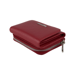 Кошелек женский кожаный Eminsa 2032 18-5 красный