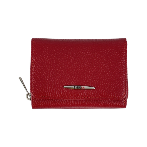 Кошелек женский кожаный Eminsa 2032 18-5 красный
