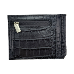 Гаманець-затискач для грошей чоловічий шкіряний Karya 0455-528 темно-сірий