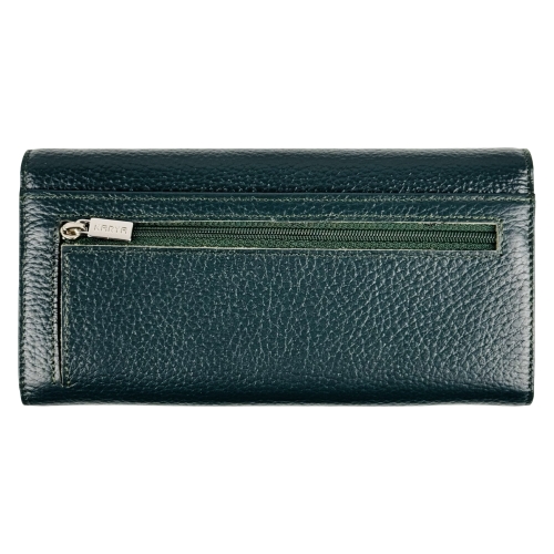 Кошелек женский кожаный Karya 1071-030 темно-зеленый