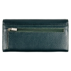 Кошелек женский кожаный Karya 1071-030 темно-зеленый
