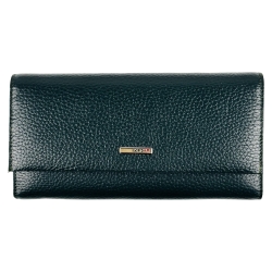 Кошелек женский кожаный Karya 1071-030 темно-зеленый