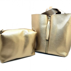 Сумка женская Vienca B1759 золотистая