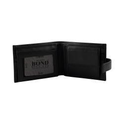 Гаманець чоловічий шкіряний Bond Non 545-1 чорний