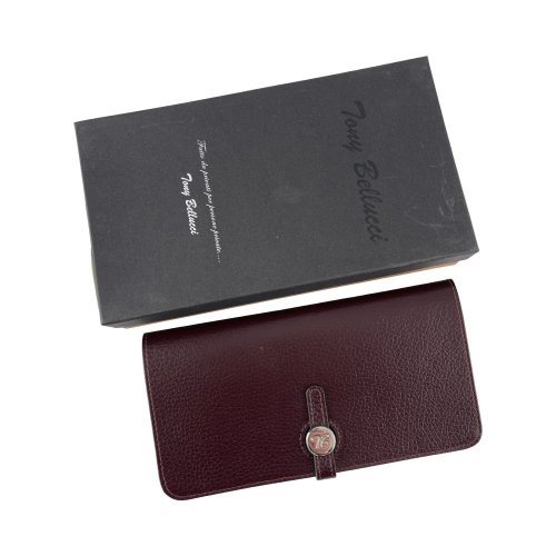 Гаманець жіночий шкіряний Tony Bellucci T711-1905 бордовий