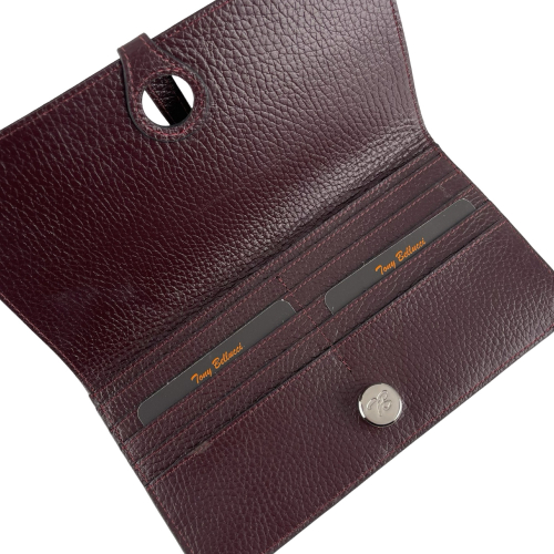 Гаманець жіночий шкіряний Tony Bellucci T711-1905 бордовий
