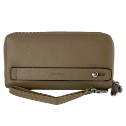 Гаманець жіночий шкіряний Eminsa 2160 37-37 бежевий