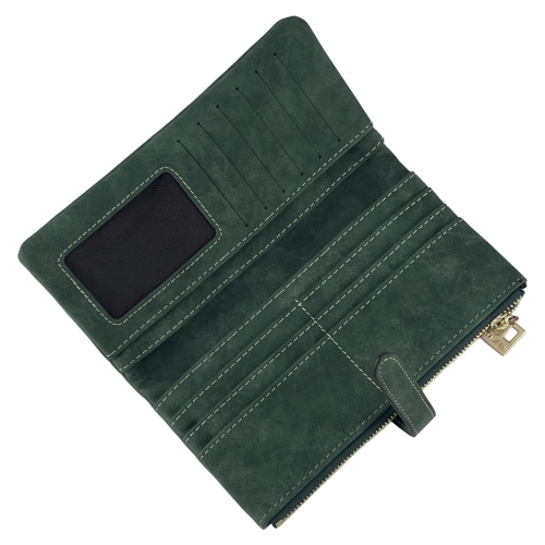 Кошелек женский под нубук Tauren 1287 зеленый