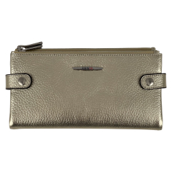 Кошелек женский кожаный Eminsa 2117 32-10 золотистый