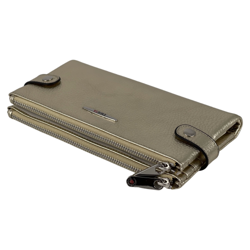 Кошелек женский кожаный Eminsa 2117 32-10 золотистый