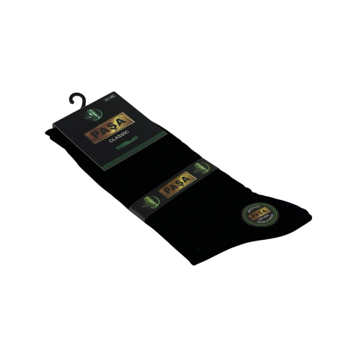 Шкарпетки чоловічі Pasa Classic Bambu 001-1 чорні Size 41-45