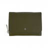 Кошелек женский кожаный Eminsa 2032 18-36 оливковый