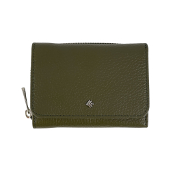 Кошелек женский кожаный Eminsa 2032 18-36 оливковый