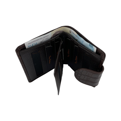 Гаманець жіночий шкіряний Tony Bellucci T892-355 темно-коричневий