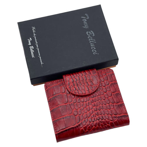 Кошелек женский кожаный Tony Bellucci T892-958 красный 