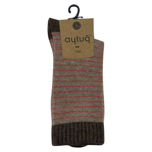 Шкарпетки жіночі Aytug 45023 Lambswool високі бежеві Size 36-40