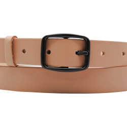 Ремінь жіночий шкіряний Кремінь 05.30.00.158 карамельний 105 см