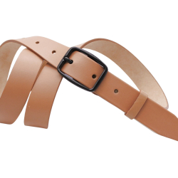 Ремінь жіночий шкіряний Кремінь 05.30.00.158 карамельний 105 см