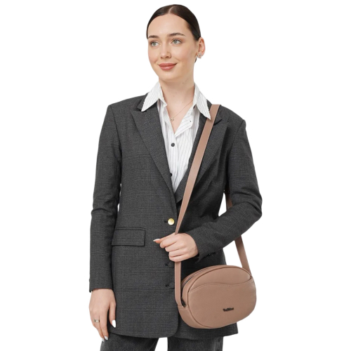 Сумка женская кожаная Tony Bellucci 0860-205 пудровая