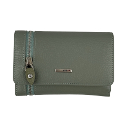 Кошелек женский кожаный Karya 2004-026 фисташковый