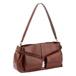 Сумка жіноча замшева Enzo Nori EN1115-KR03 коричнева